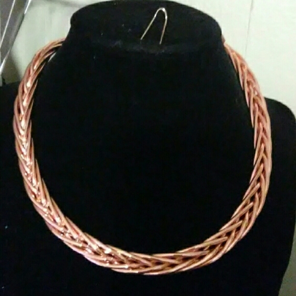 Rosetone Open Braided Collar - Picture 1 of 5